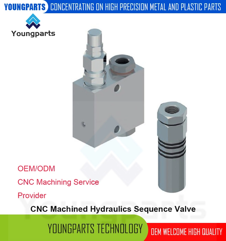 Achieve Accurate Control with CNC-Turned Sequence Valves: Direct Acting and External Pilot